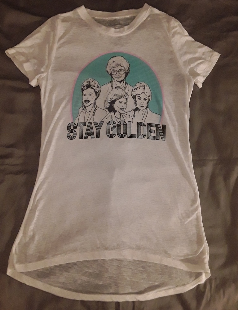 The Golden Girls "Stay Golden" Top Size XS *EUC!*